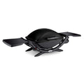 Weber Q2000 Gas Barbecue 55 x 39 cm with Folding Side Tables, Black 53010049